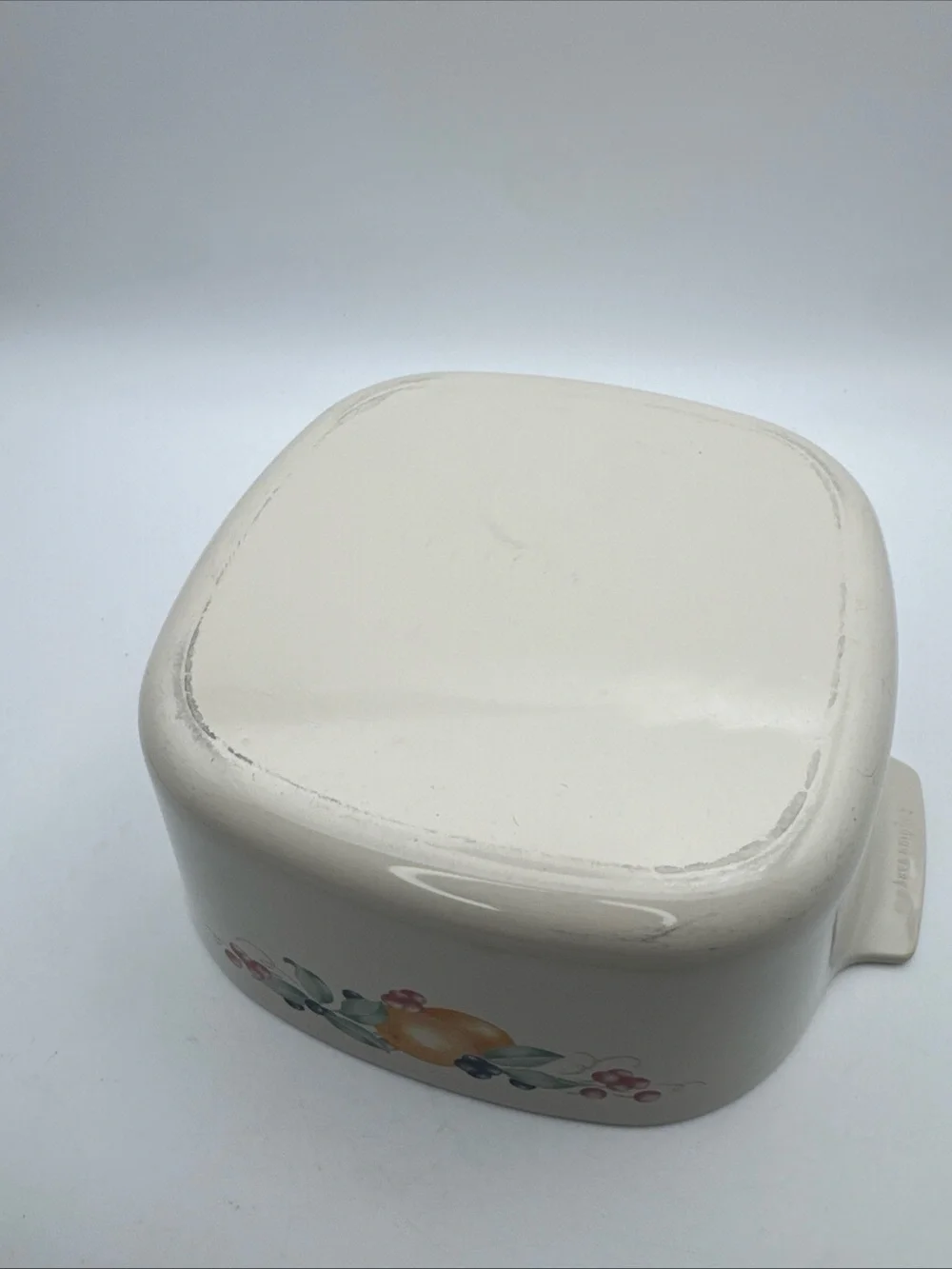 Corning Ware Abundance 3QT Casserole Dish A-3-B Amber Pyrex Lid No chips/cracks